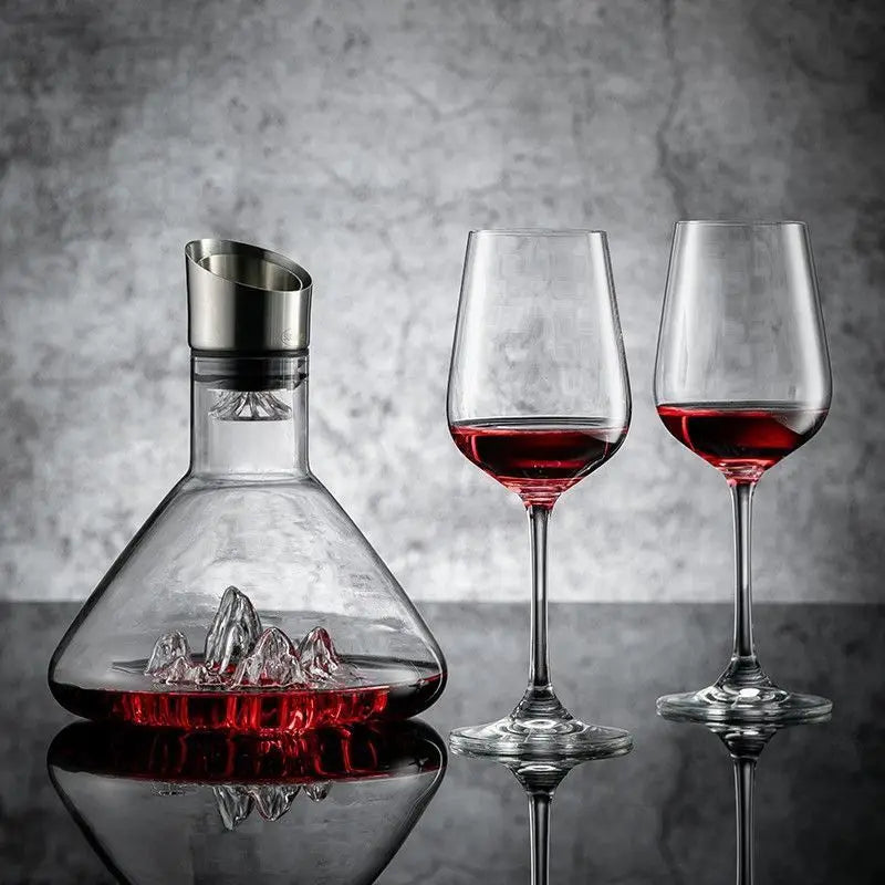 Isberg Whiskykaraff - Handgjord Blyfri Kristall