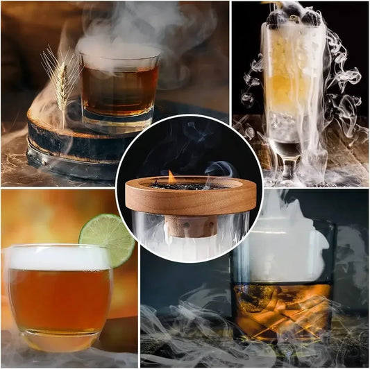 Mini Cocktail Smoker Set - Ger drinken mer aromer med 5 olika smaker