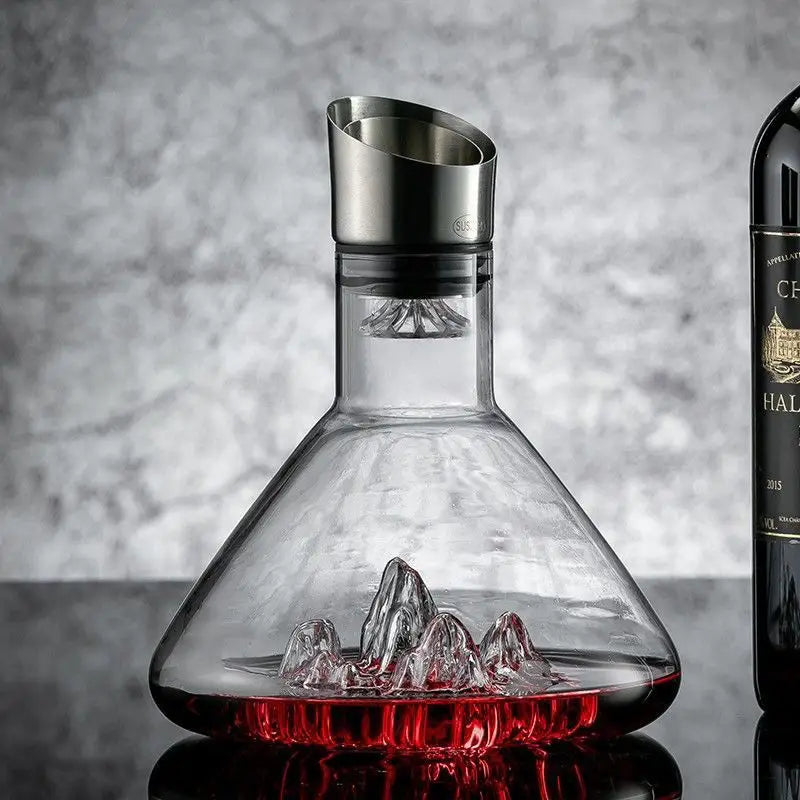 Isberg Whiskykaraff - Handgjord Blyfri Kristall