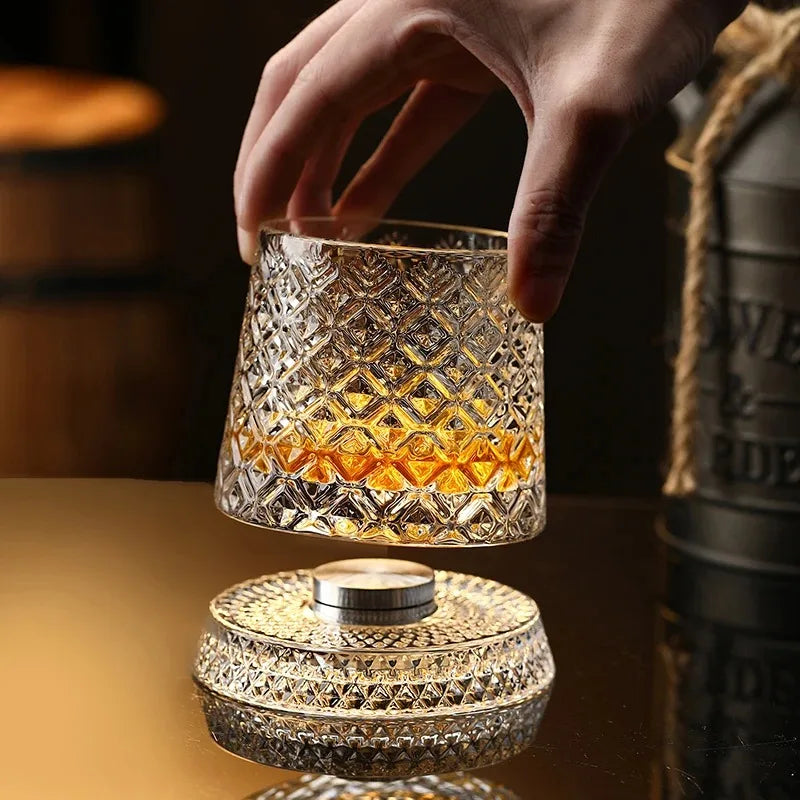 Roterande Whiskyglas – 360° Kristallglas